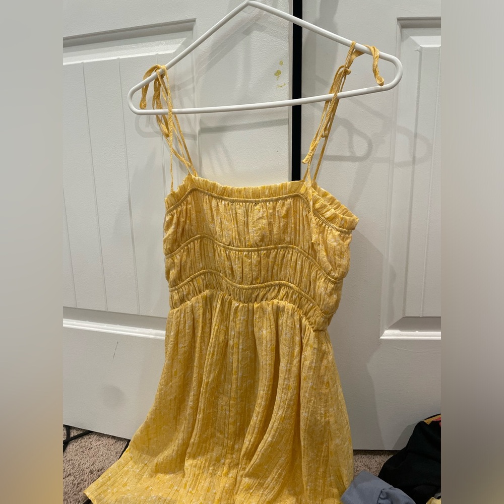 Yellow sundress